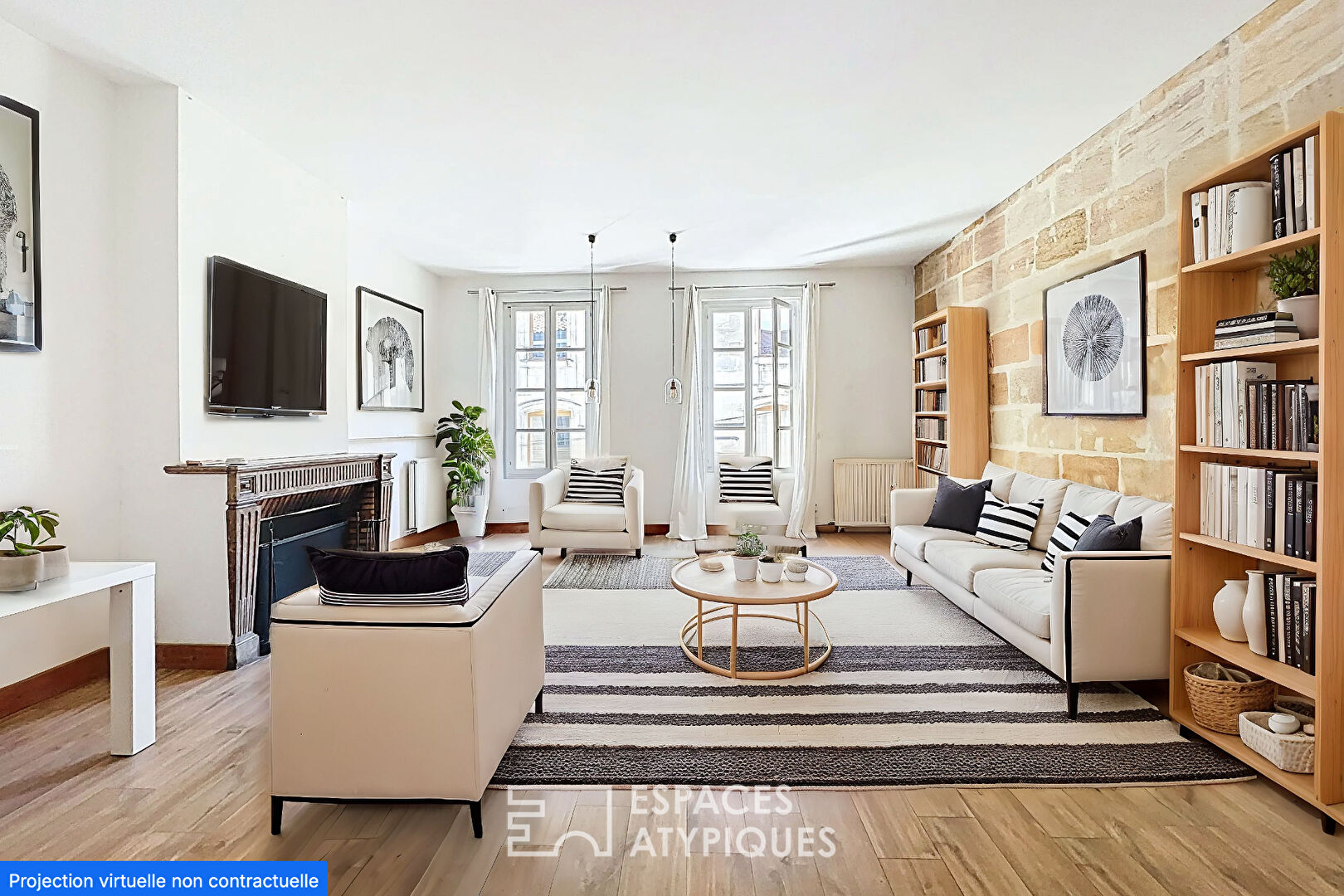Charming apartment with terrace in the heart of Chartrons