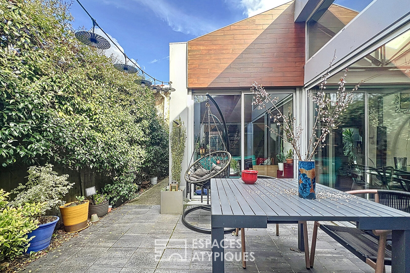 The industrial loft with terrace
