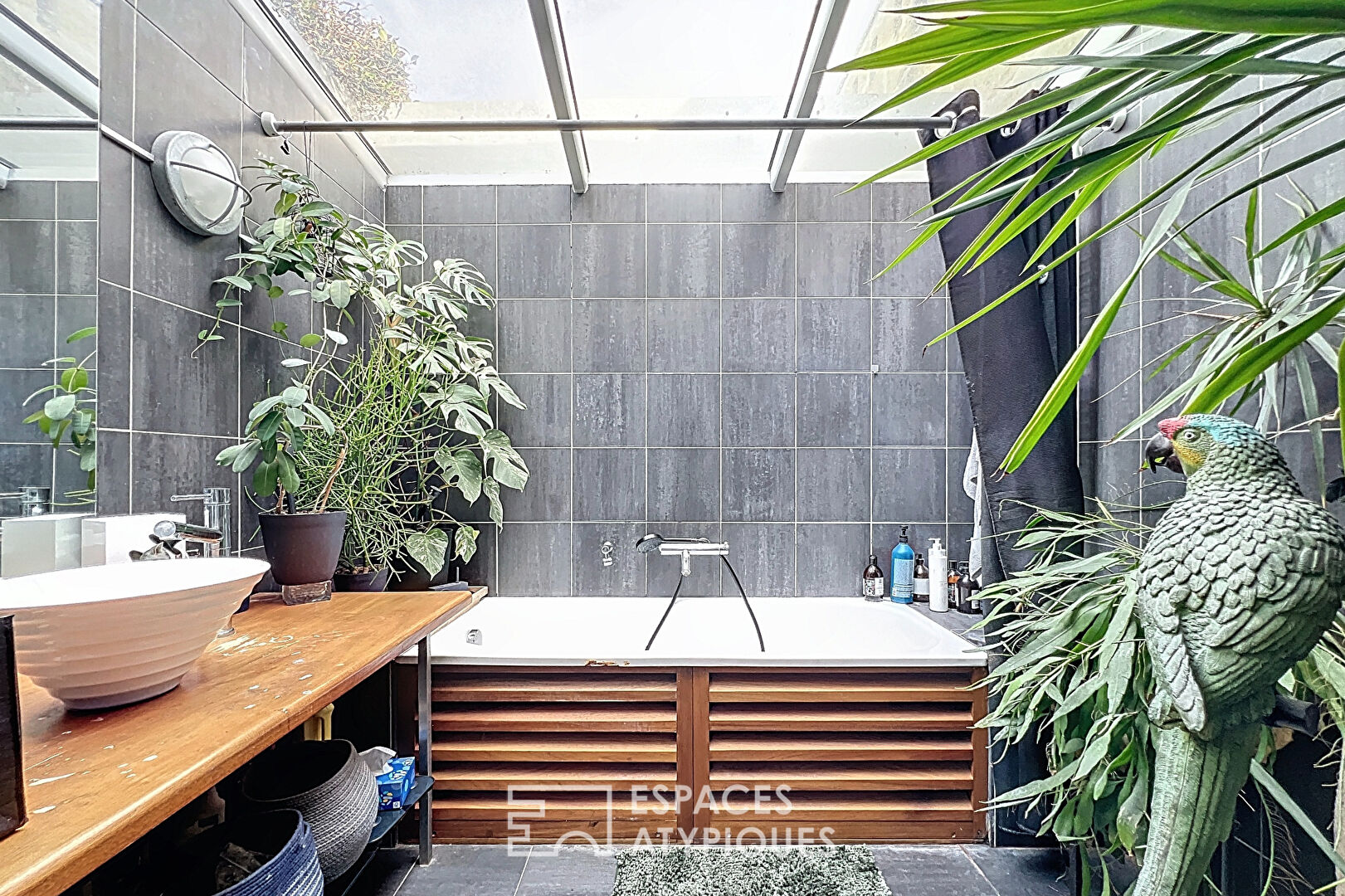 The industrial loft with terrace