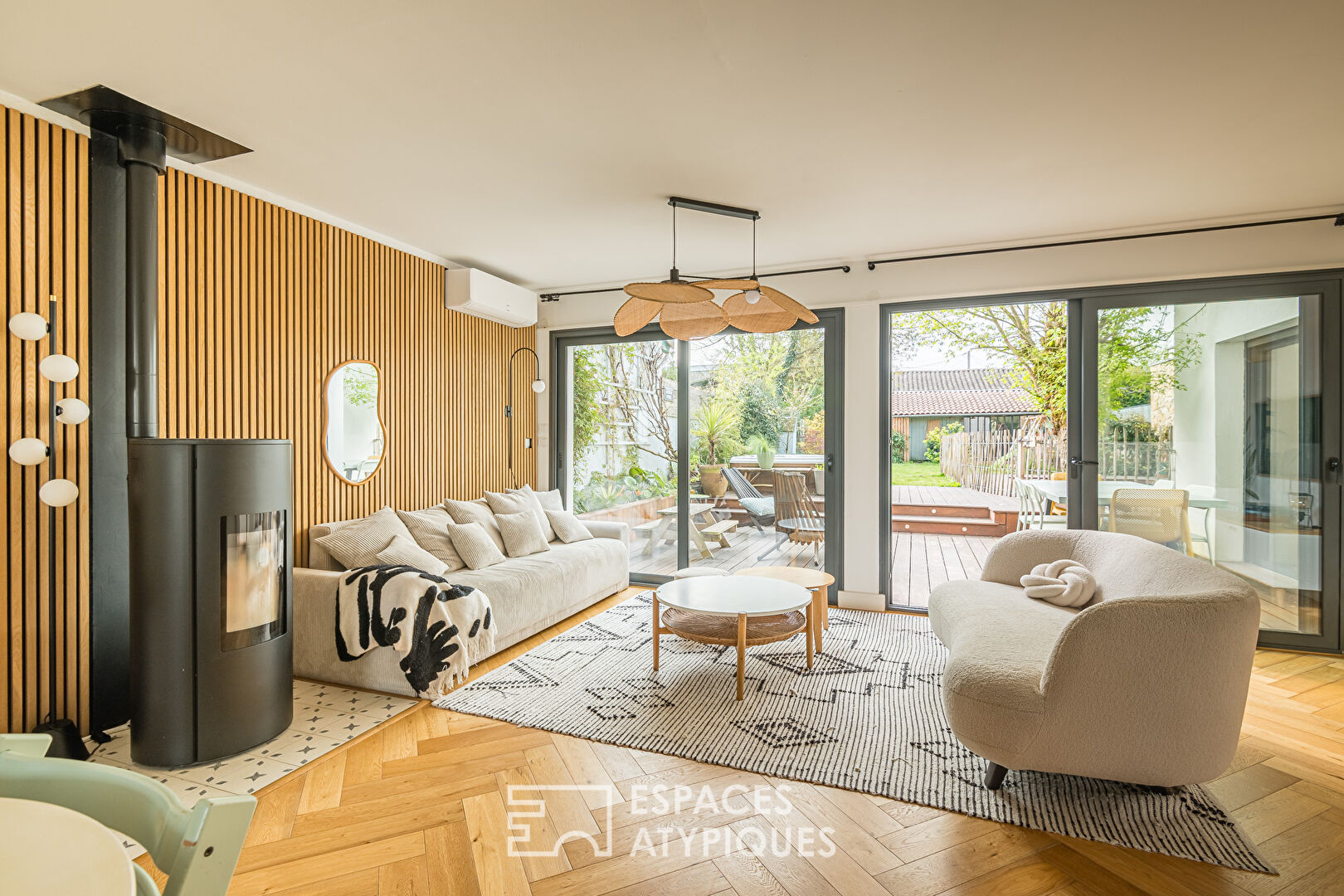 Arcachonnaise entièrement rénovée avec piscine