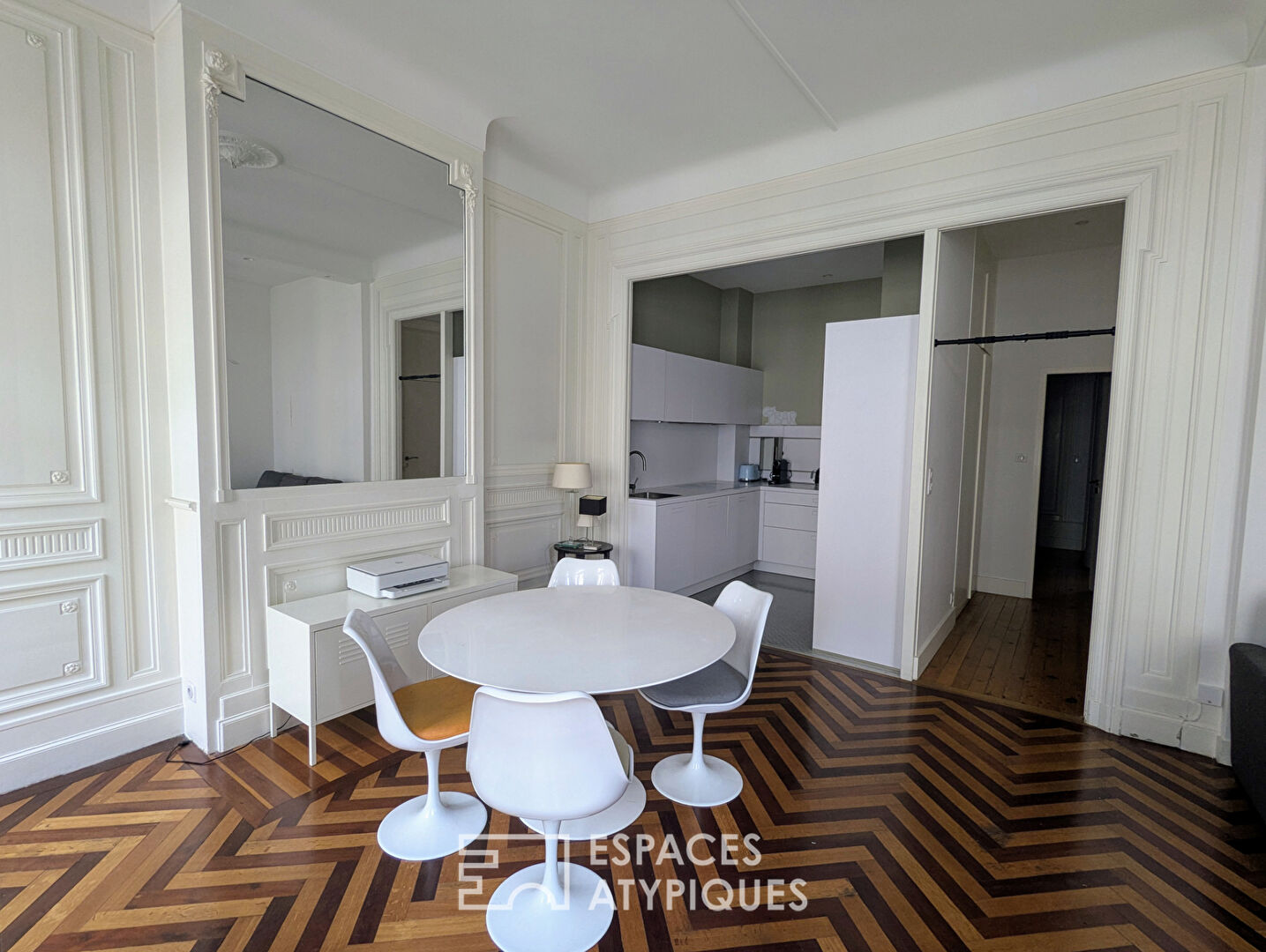 Furnished apartment with terrace and cellar