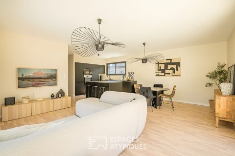 Maison d&rsquo;architecte avec piscine et garage