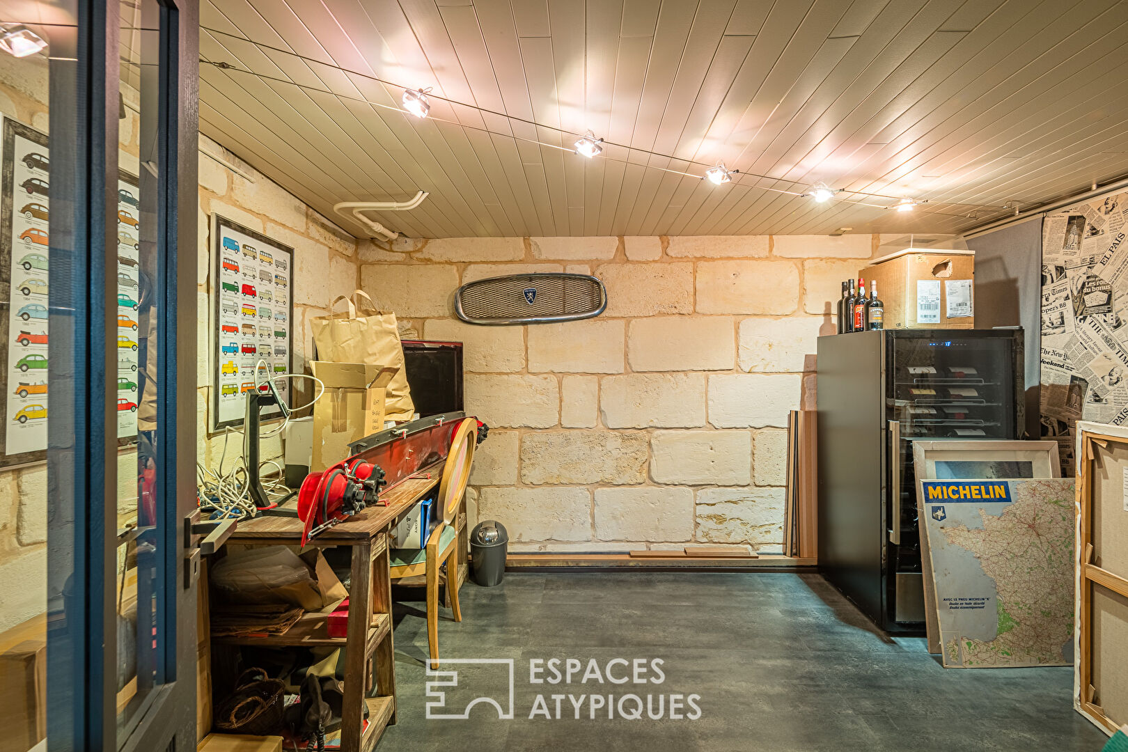 Echoppe avec piscine et garage proche barrière de Pessac