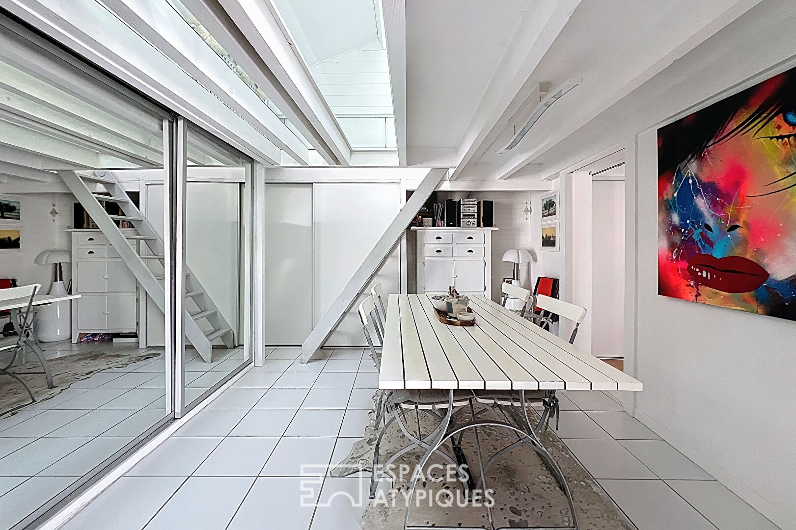Appartement avec terrasse style cabane de plage