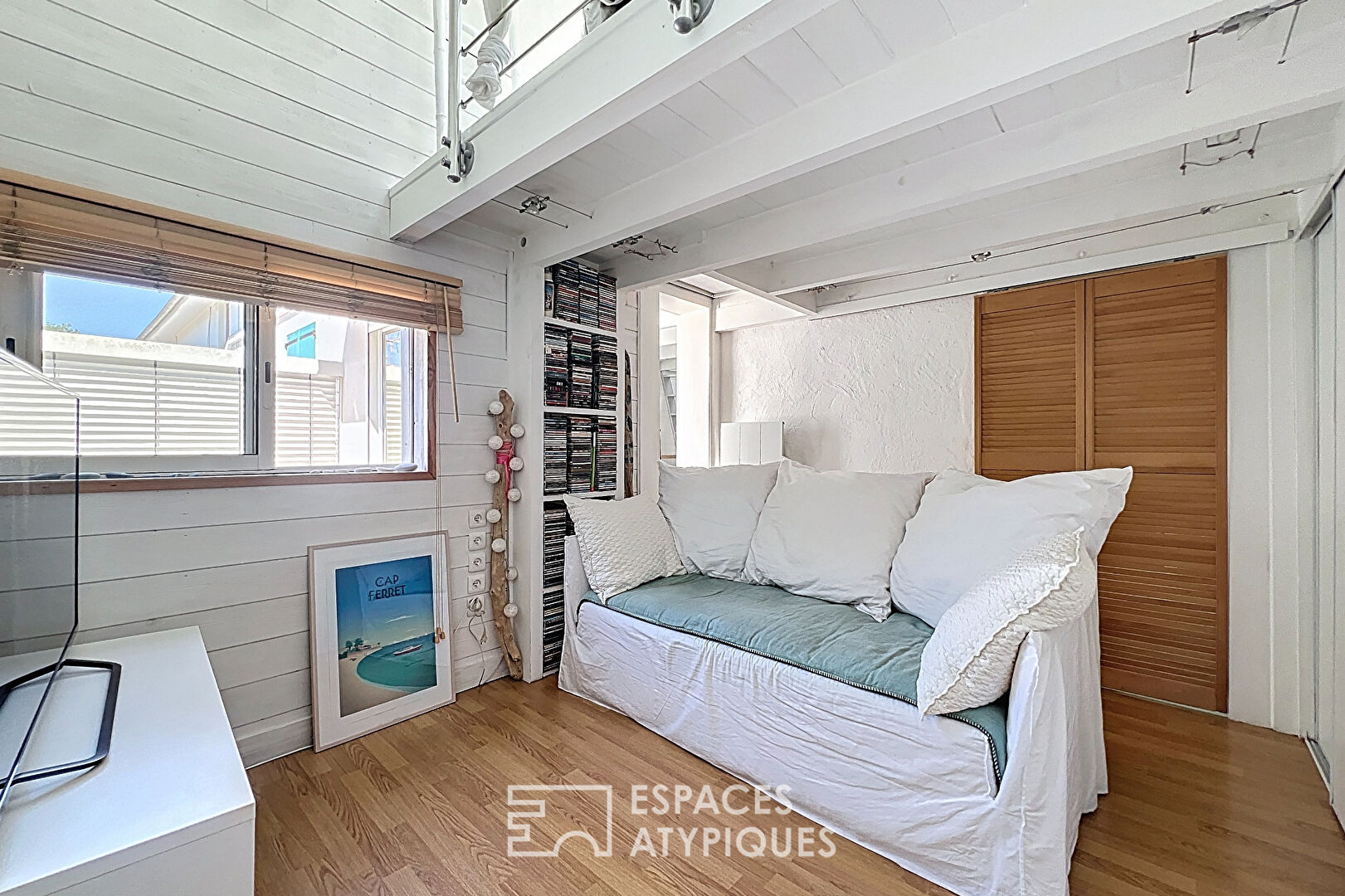 Appartement avec terrasse style cabane de plage