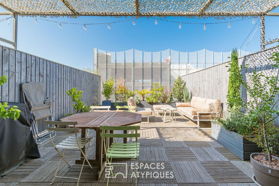 Duplex en dernier étage avec terrasse et parking