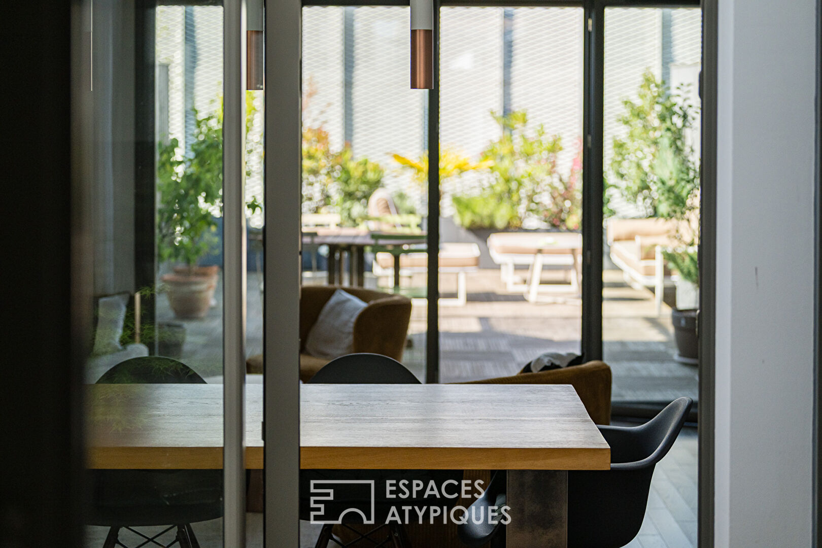 Duplex en dernier étage avec terrasse et parking