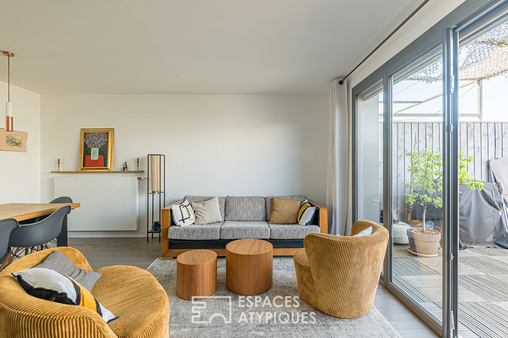 Duplex en dernier étage avec terrasse et parking