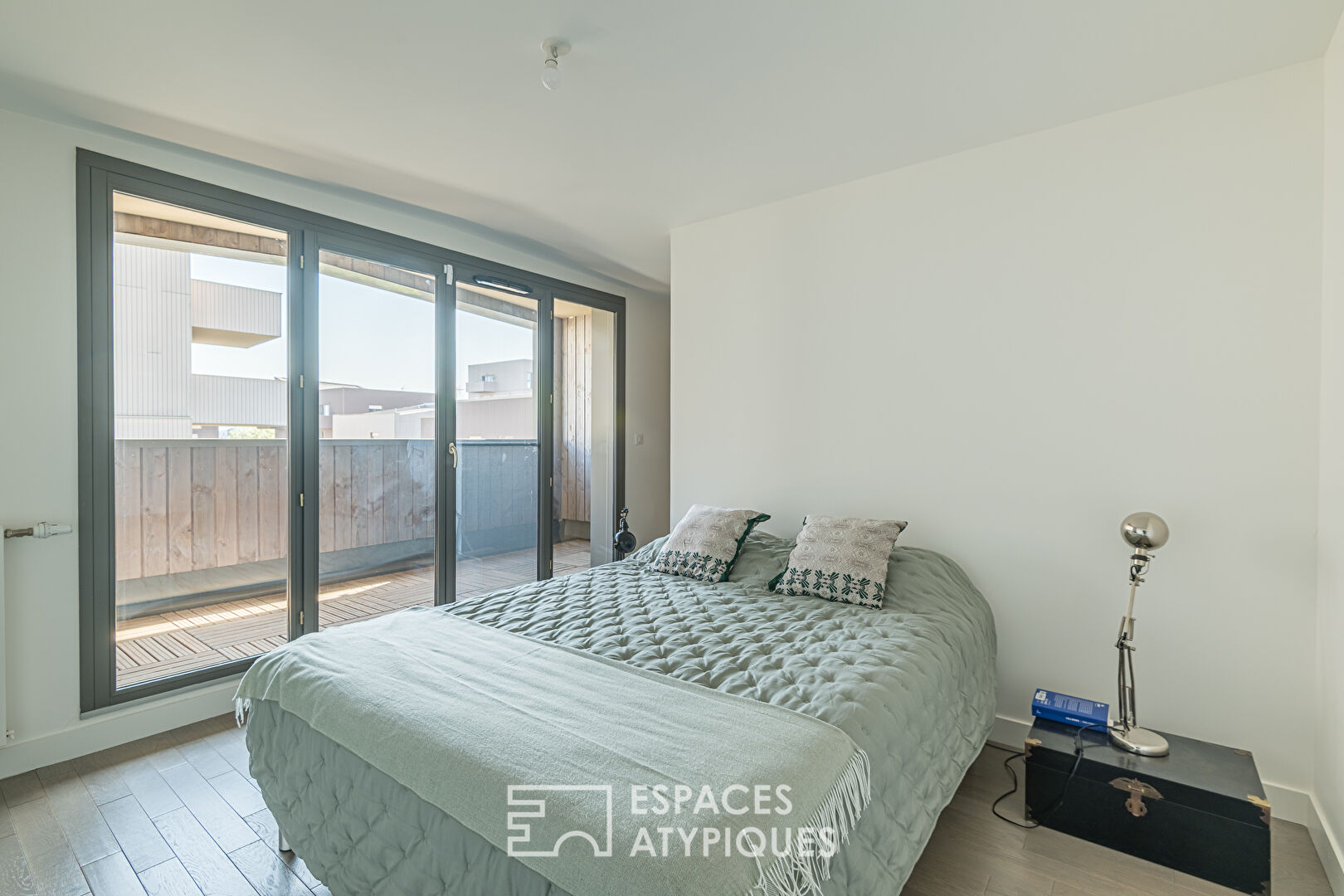 Duplex en dernier étage avec terrasse et parking