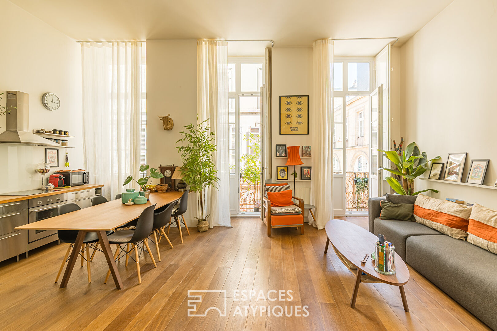 Bel appartement rénové par architecte en hyper-centre
