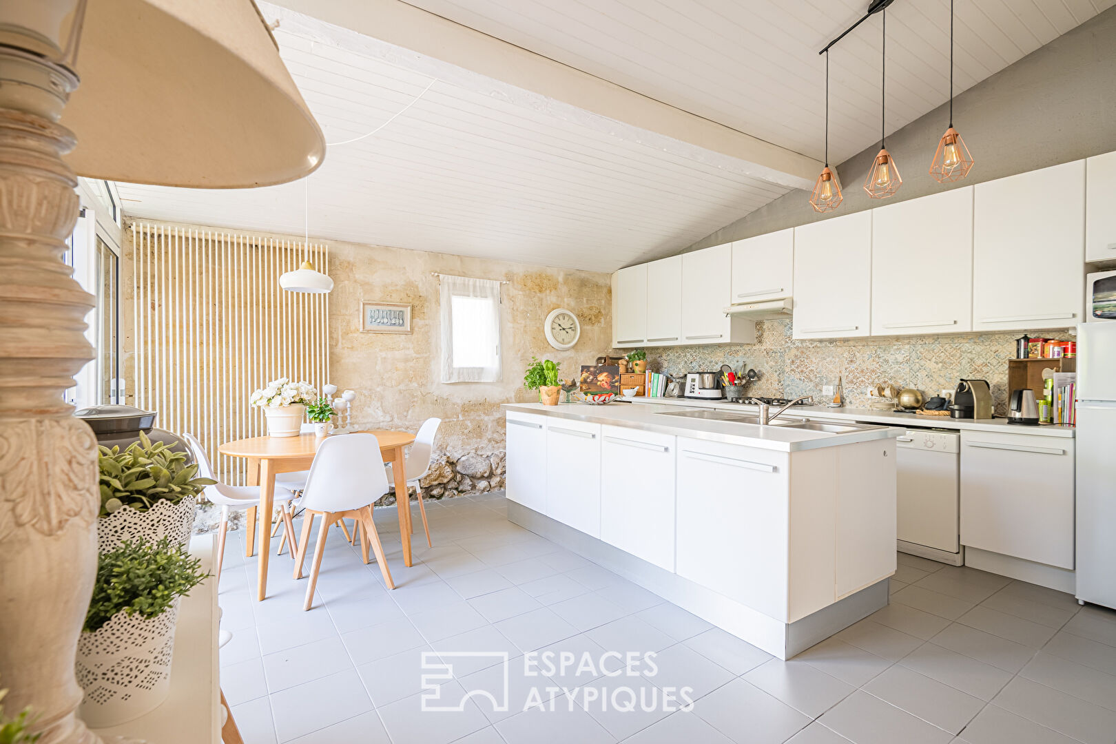 Échoppe rénovée avec terrasse à Mérignac Mondésir