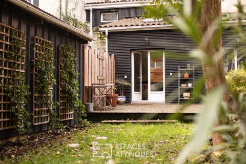 Appartement meublé en duplex avec jardin et dépendance