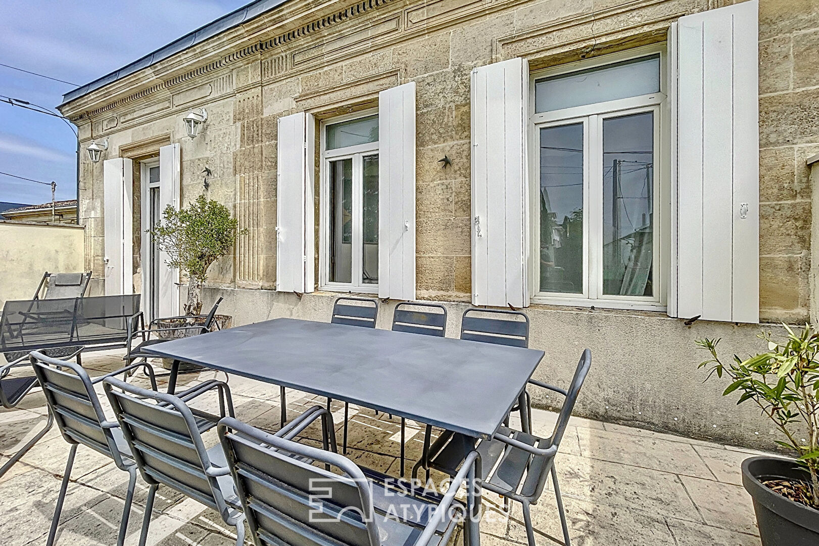 Maison de ville avec piscine à Villenave d’Ornon