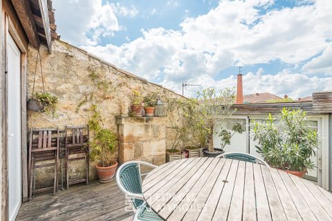The townhouse with rooftop in the heart of Bordeaux