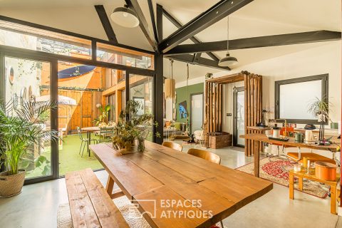 L’esprit loft avec extérieur au coeur du quartier des Chartrons