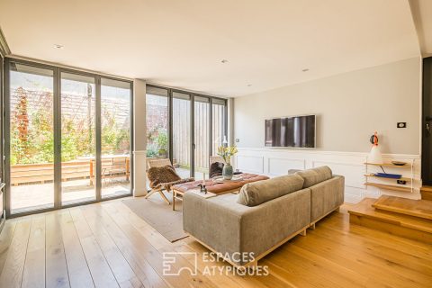 Duplex apartment with terraces
