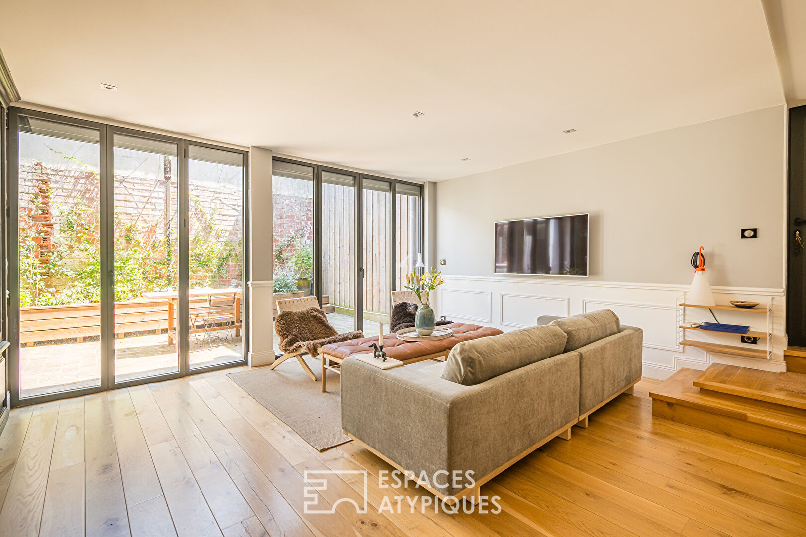 Appartement en duplex avec terrasses