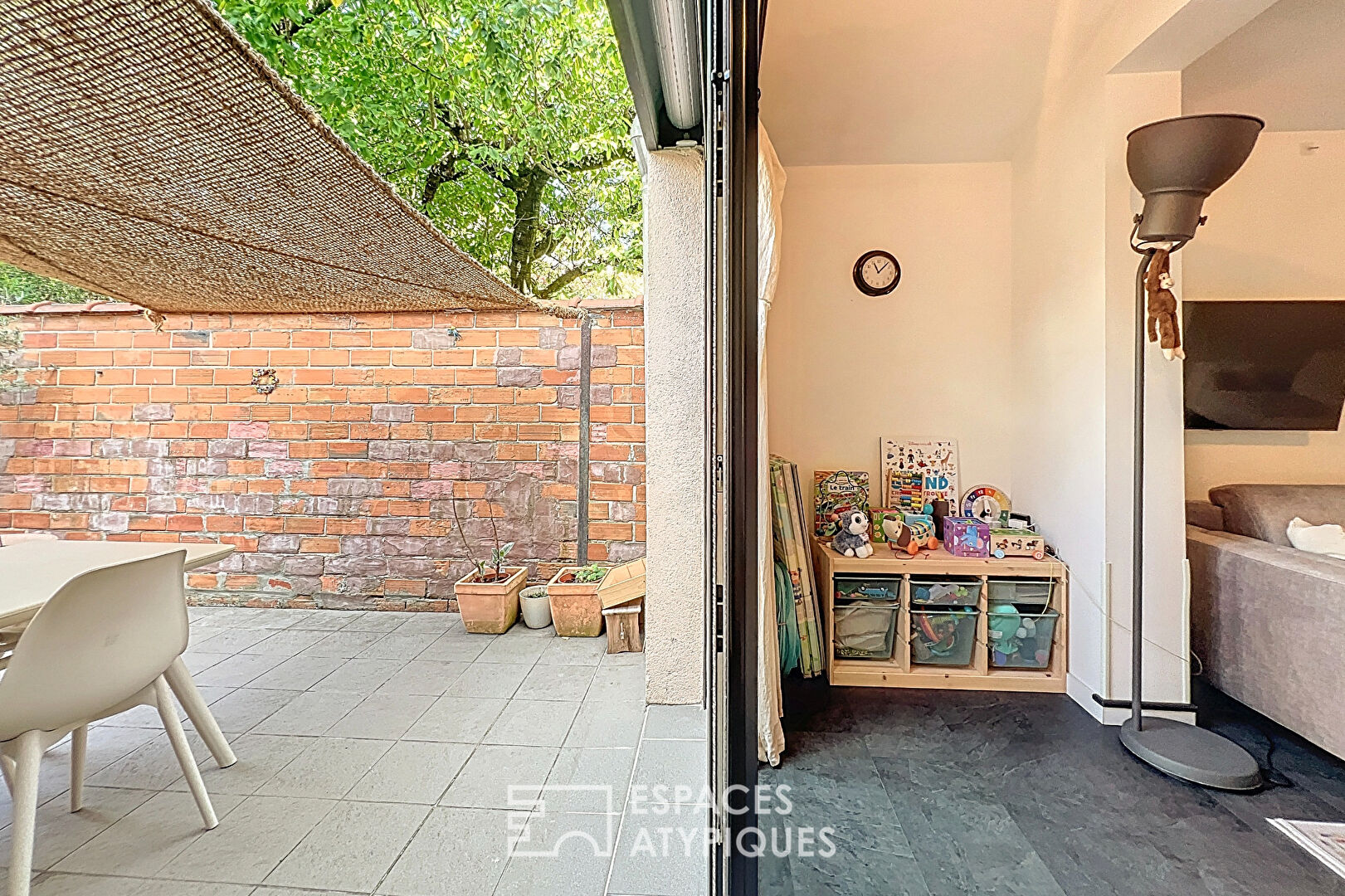 Apartment like a house with swimming pool