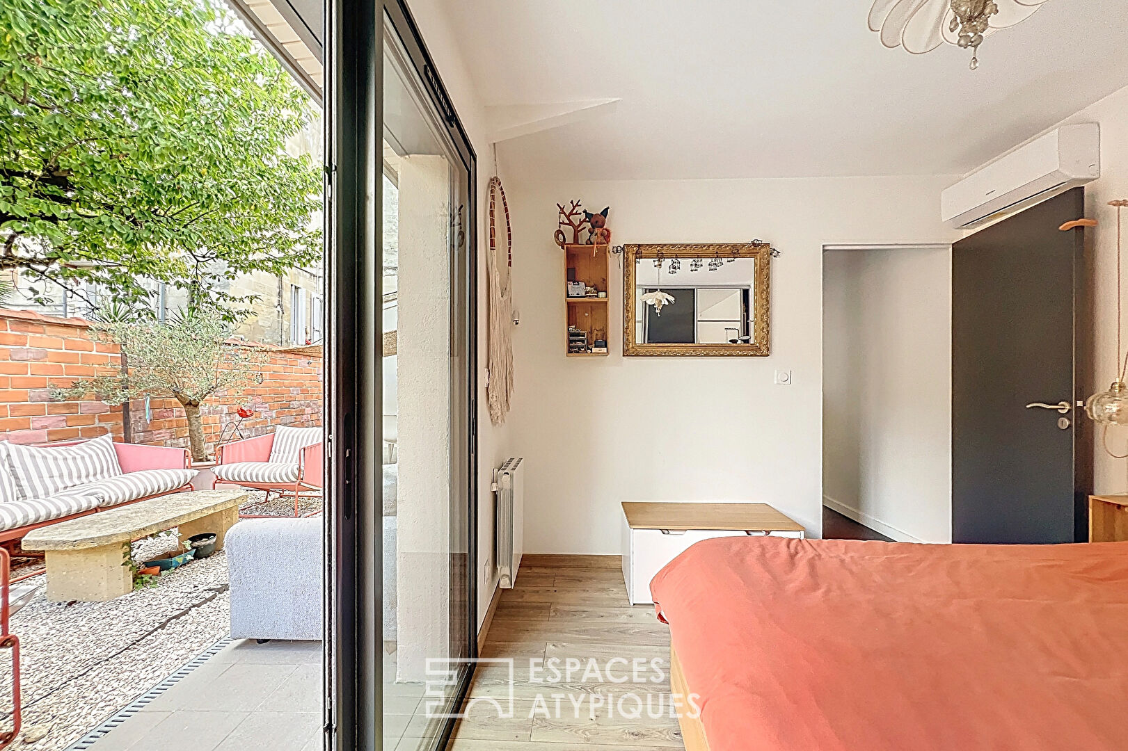 Apartment like a house with swimming pool