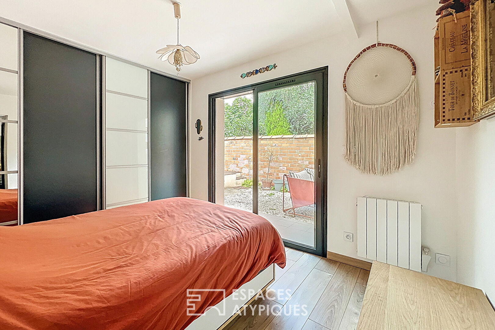 Apartment like a house with swimming pool