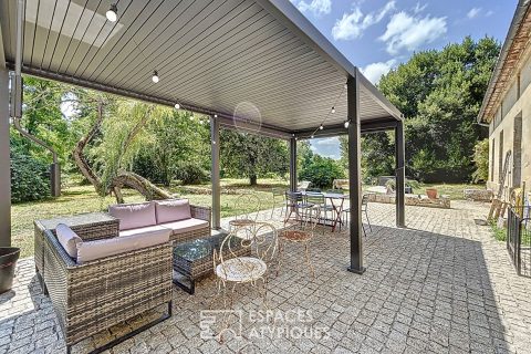 Grande maison familiale en pierre