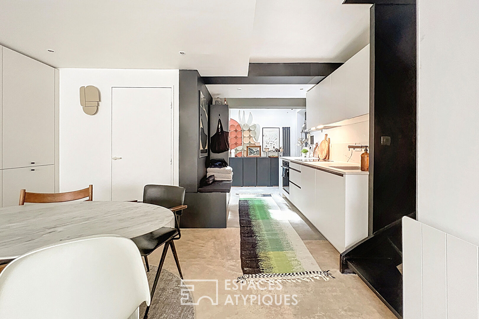 Appartement comme une maison avec terrasses proche des quais
