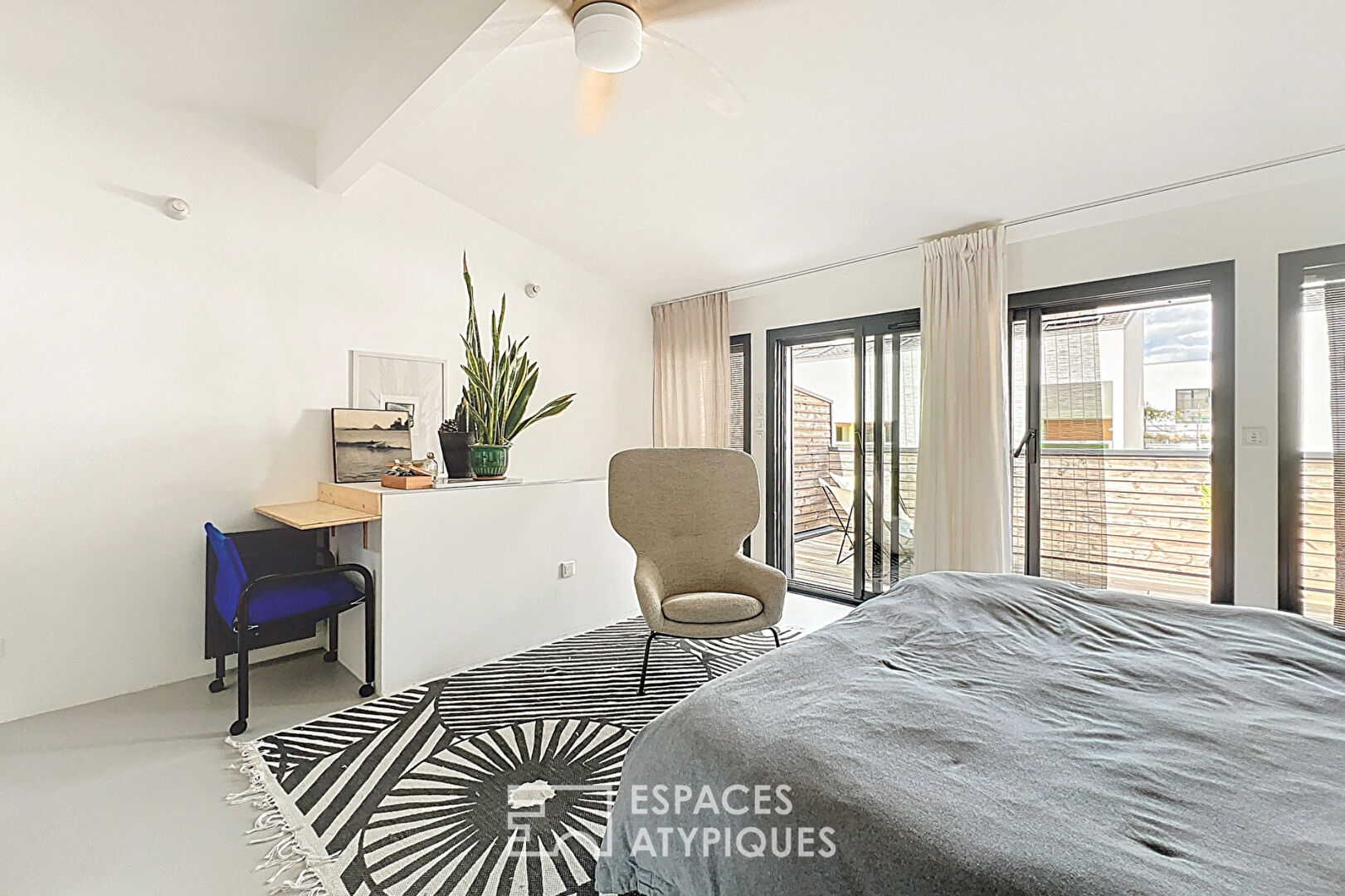 Appartement comme une maison avec terrasses proche des quais