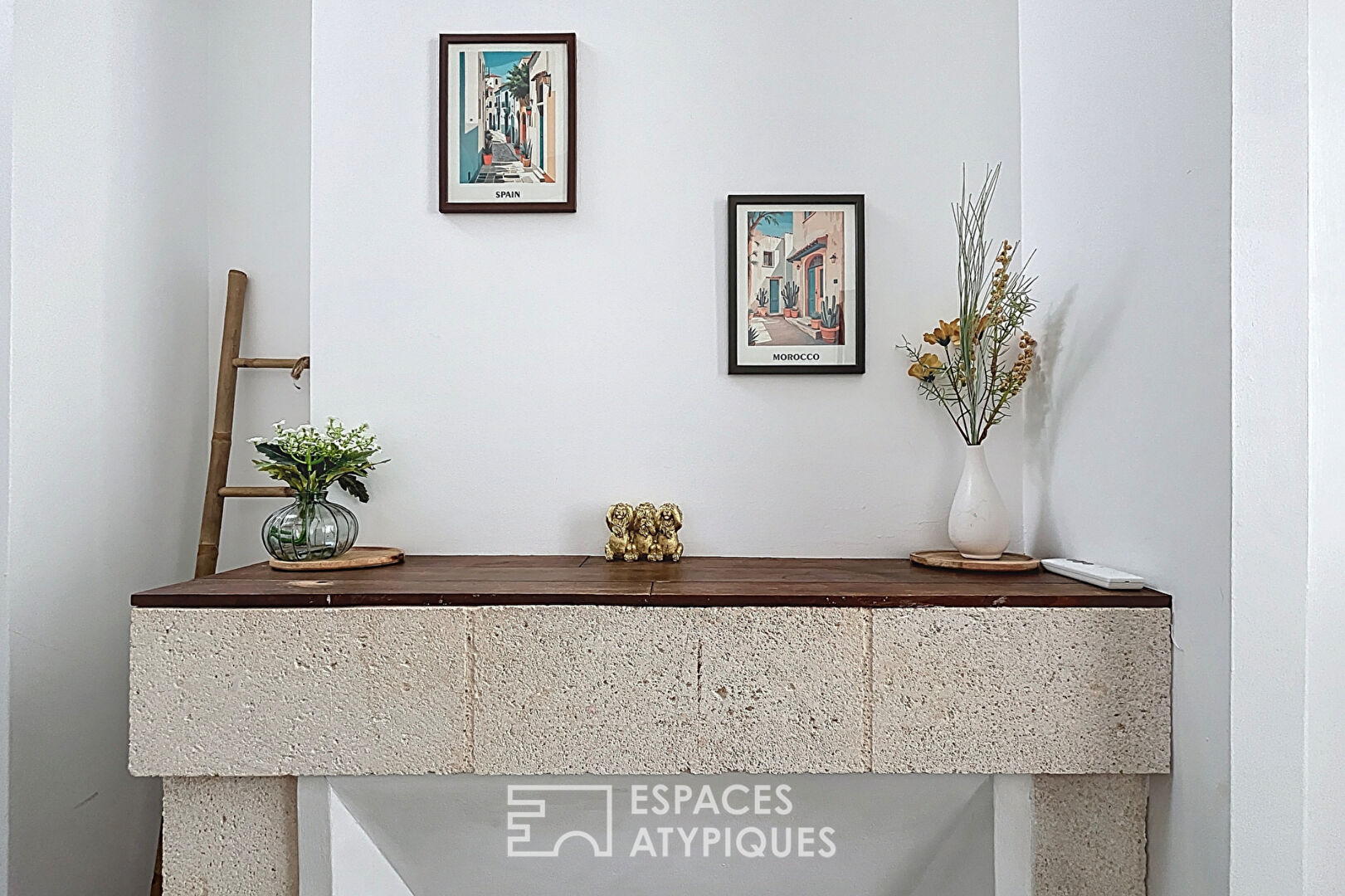 Furnished attic apartment in the Golden Triangle
