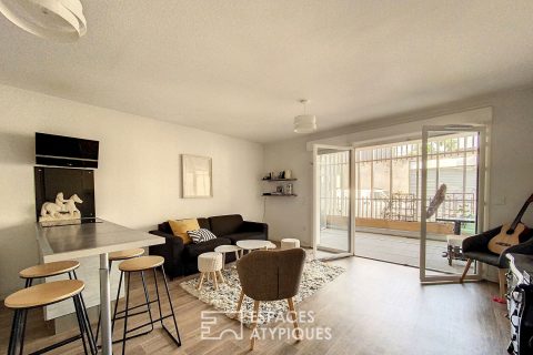 Appartement avec terrasse et loggia aux Chartrons_ Meublé