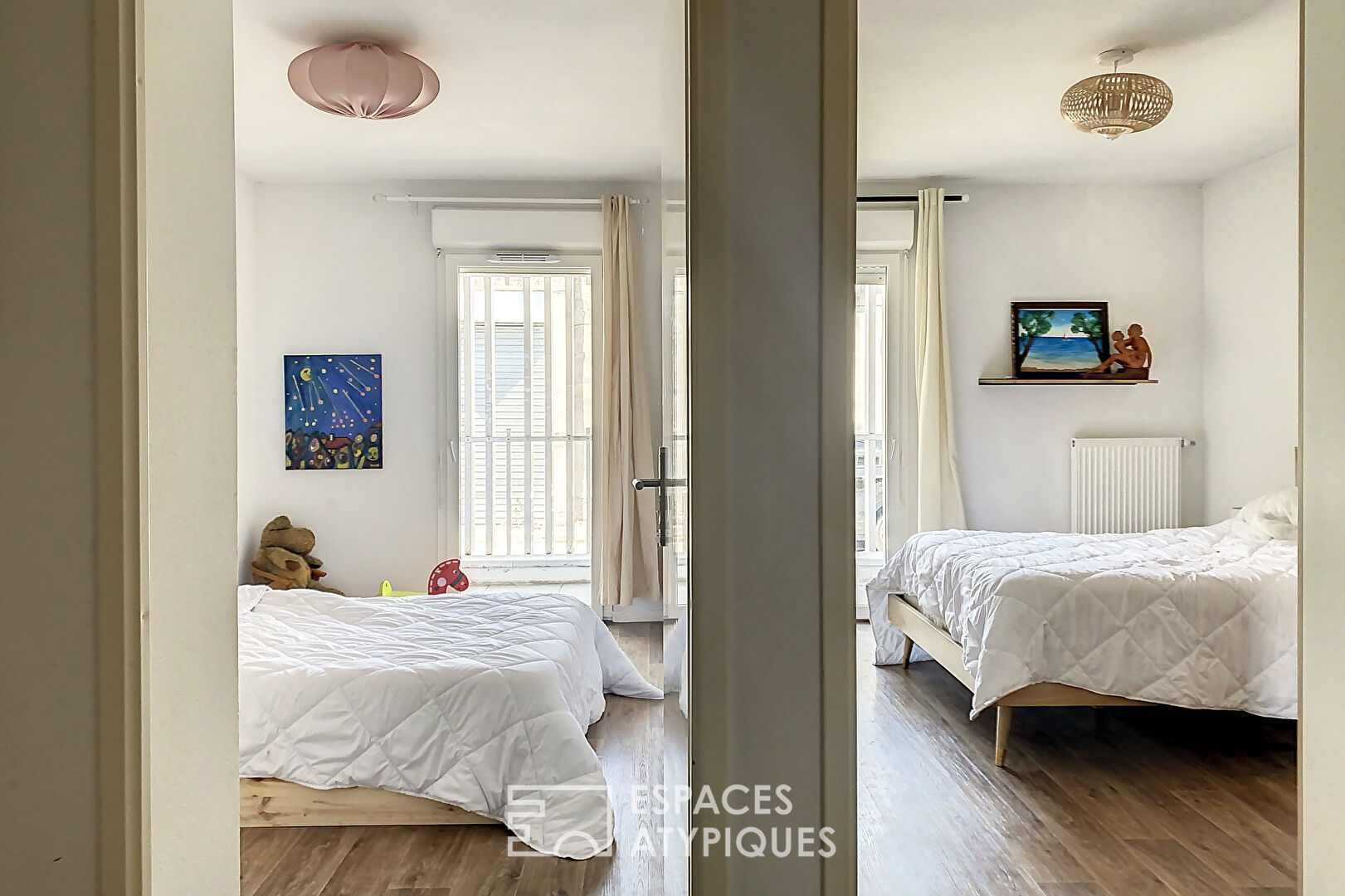 Appartement avec terrasse et loggia aux Chartrons_ Meublé