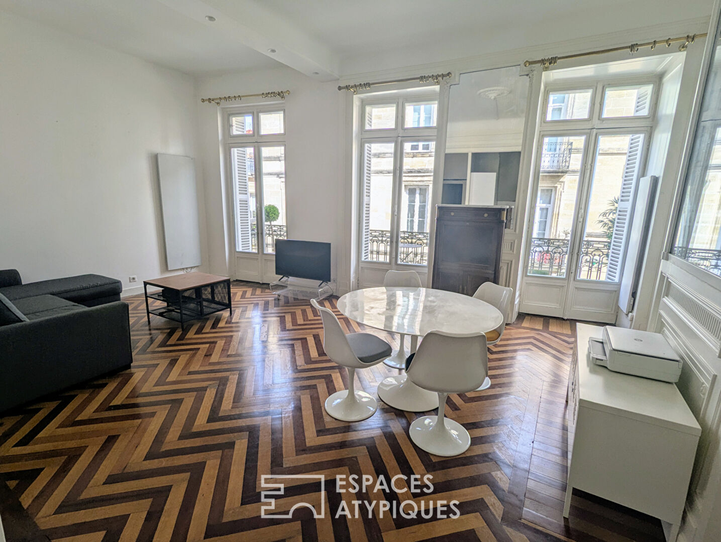 Appartement meublé avec terrasse et cave