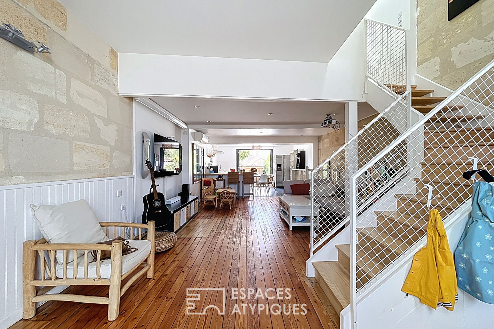 The townhouse with terrace and swimming pool