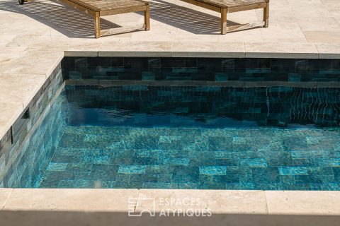 Maison esprit néo basque avec piscine et studio indépendant
