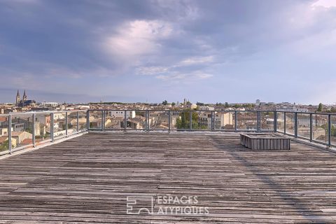 Exceptional roof terrace in the heart of Bordeaux