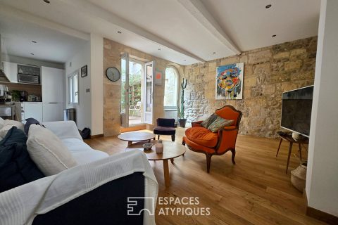 Appartement de charme avec terrasse à Fondaudège