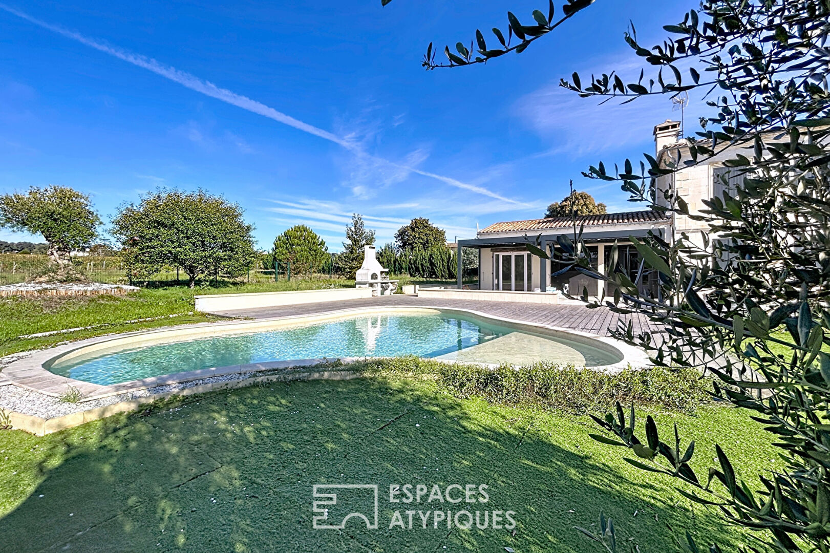 Familiale au milieu des châteaux du Fronsadais
