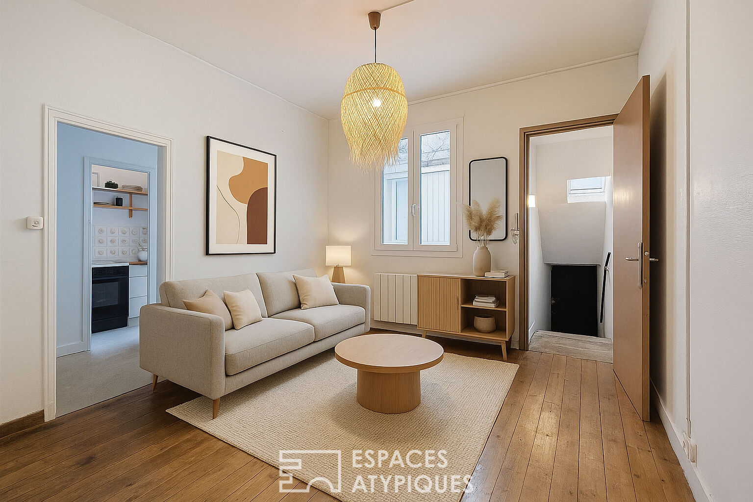 Duplex lumineux à rénover dans l&rsquo;hypercentre de Bordeaux