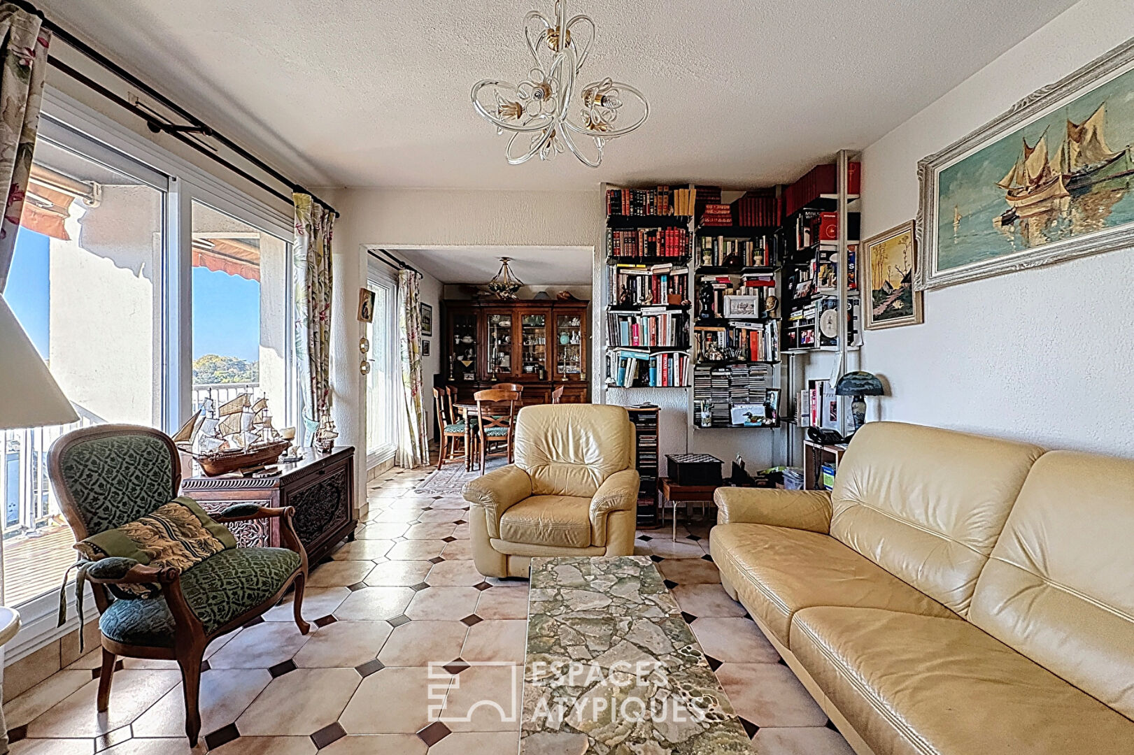 Spacieux T3 avec balcon et vue totalement dégagée