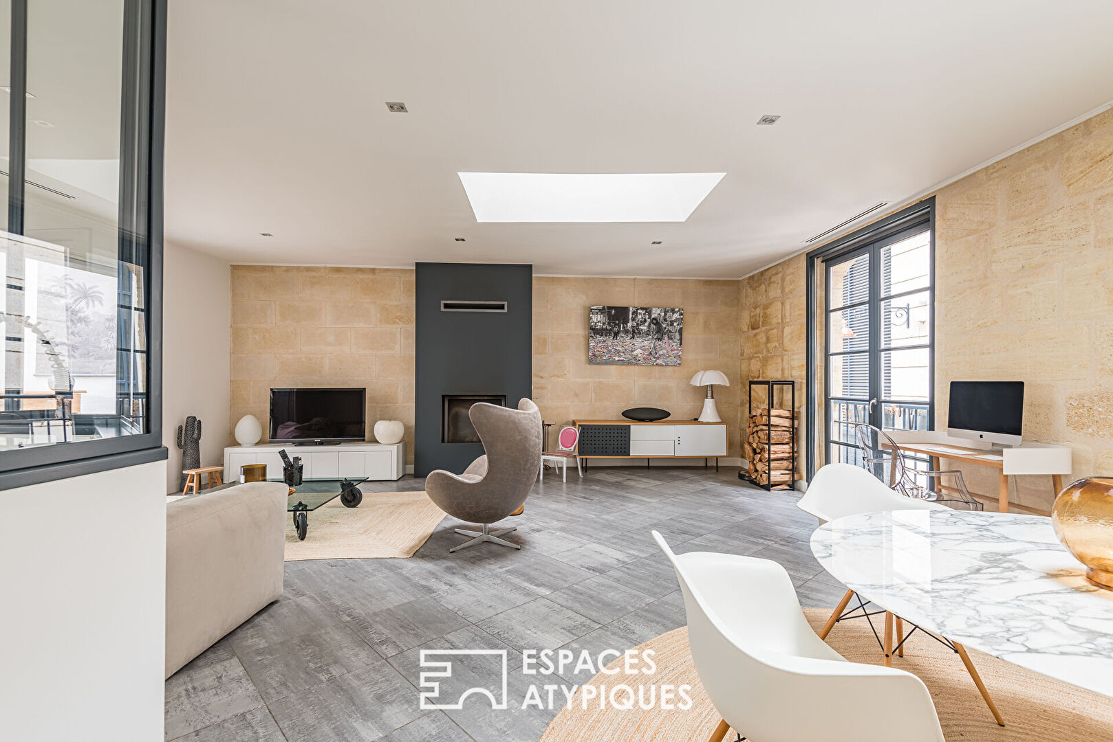 La maison familiale à Saint-Pierre
