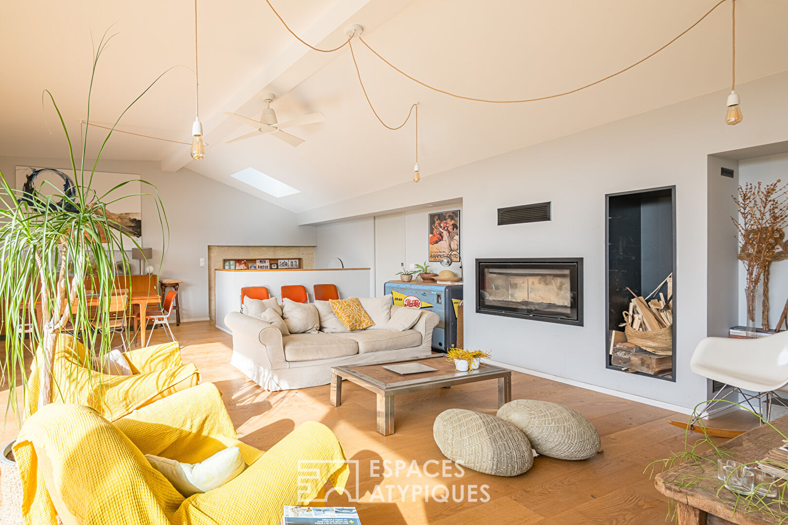 Loft familial avec terrasse aux Chartrons