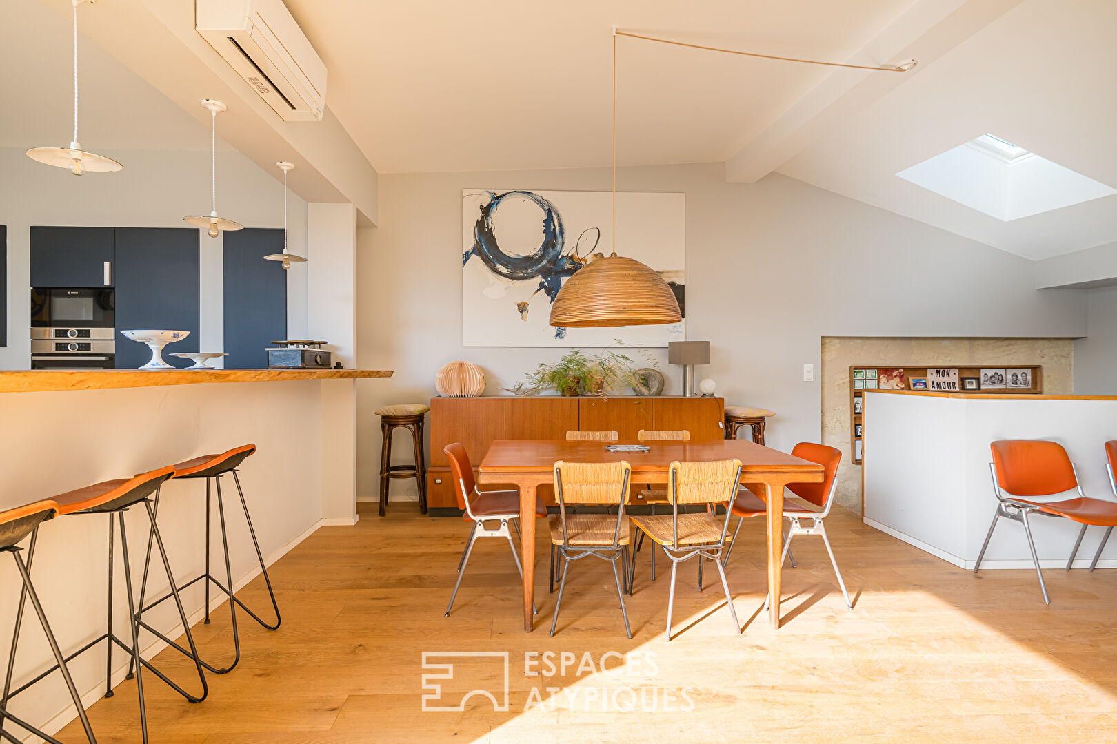 Loft familial avec terrasse aux Chartrons