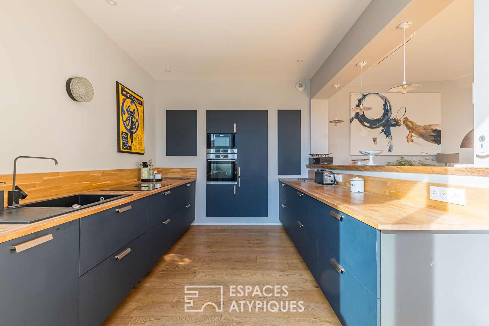 Loft familial avec terrasse aux Chartrons