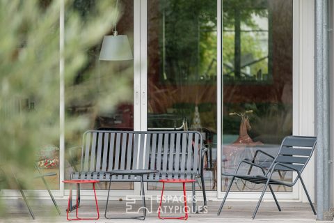 L’harmonie contemporaine au coeur de Caudéran avec piscine et garage