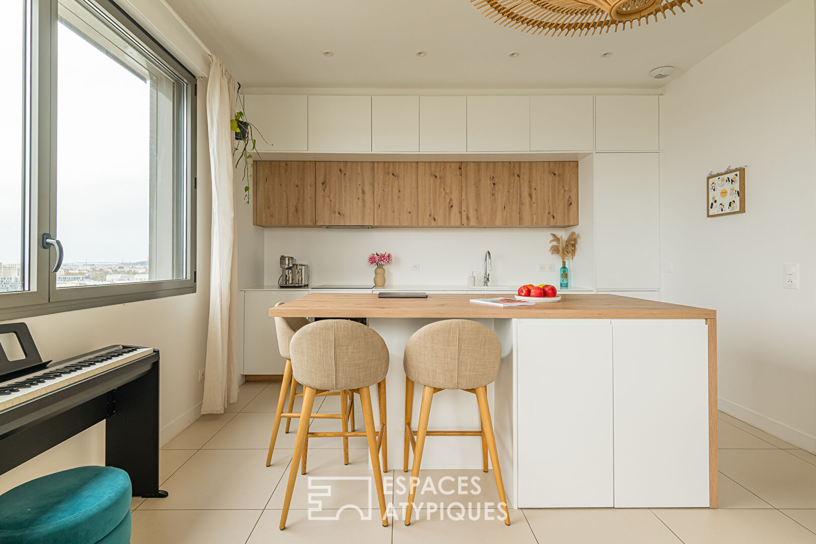 Appartement dernier étage avec vue panoramique sur Bordeaux