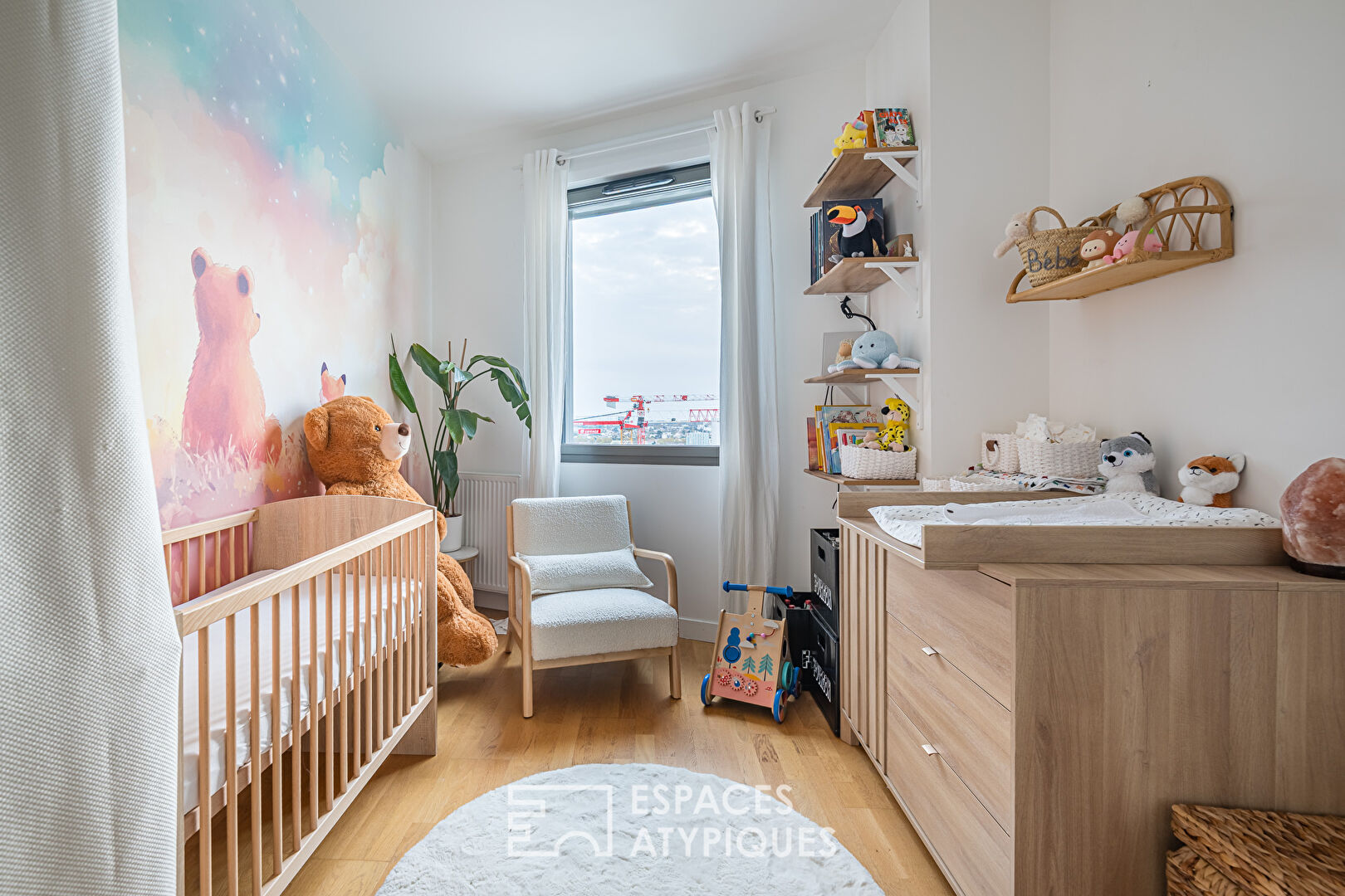 Appartement dernier étage avec vue panoramique sur Bordeaux