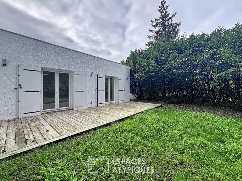 Maison de plain-pied sur le parc Féau