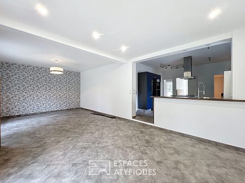 Maison de plain-pied sur le parc Féau