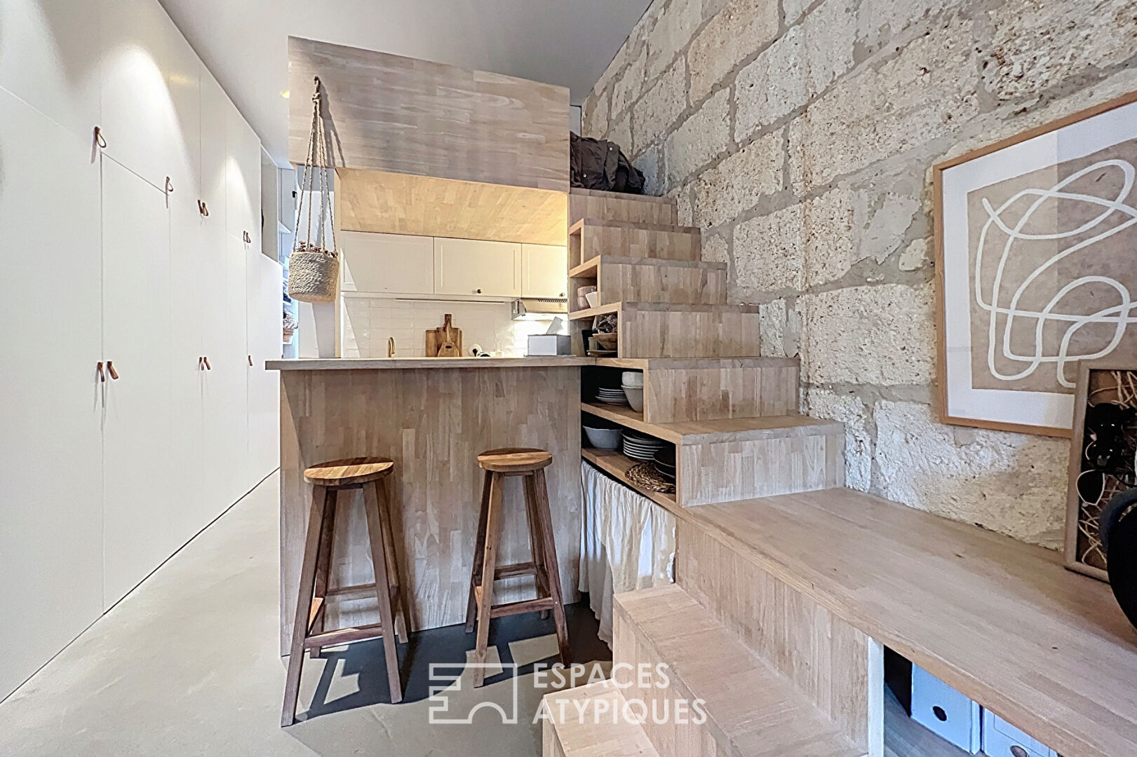 Studio rénové avec jardin quartier Bastide