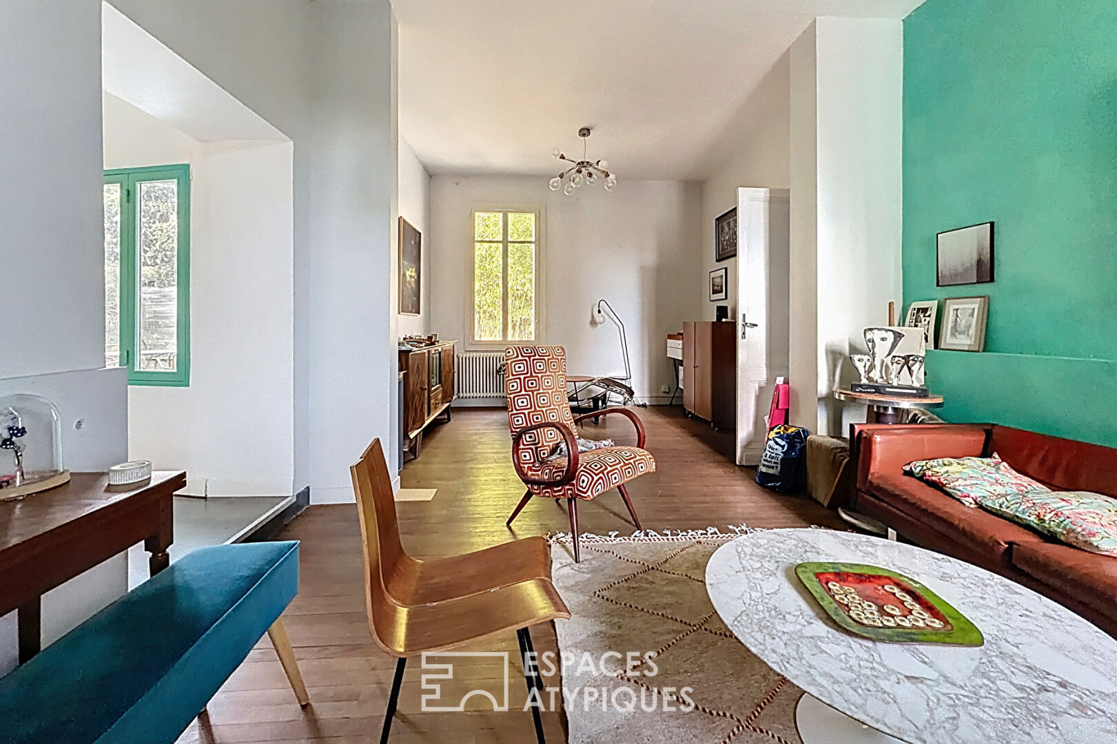 Propriété en pierre au charme multiple avec jardins, au coeur du Bouscat