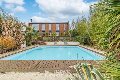 Maison d&rsquo;architecte avec vue à Martillac